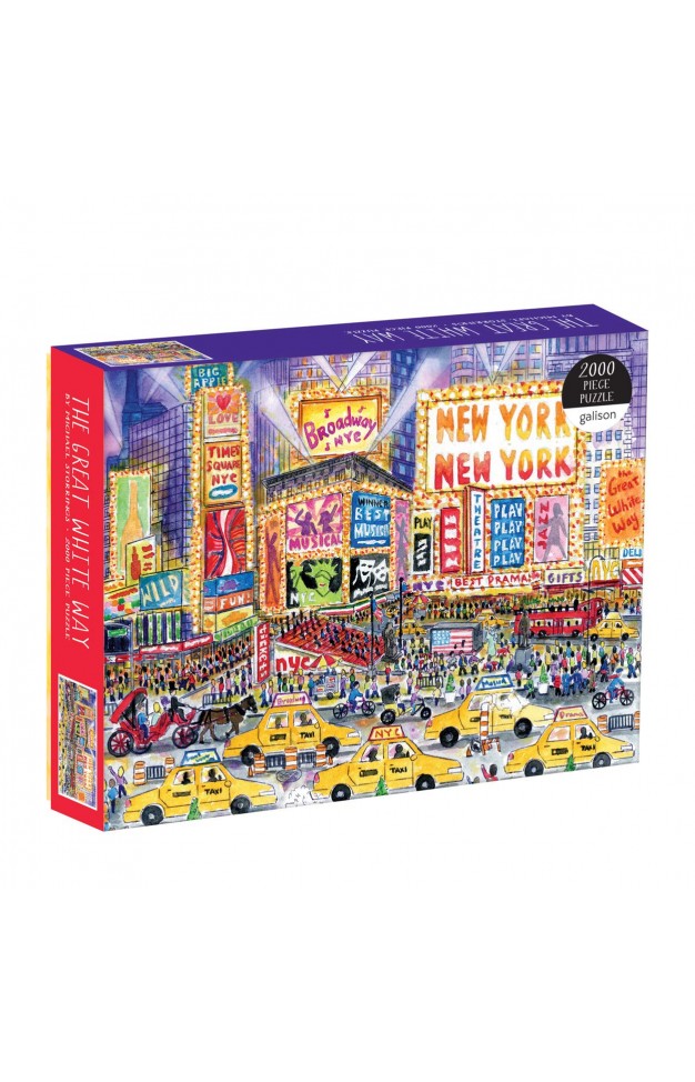 Michael Storrings The Great White Way 2000 Piece Puzzle (Michael Storrings Great White Way) Game